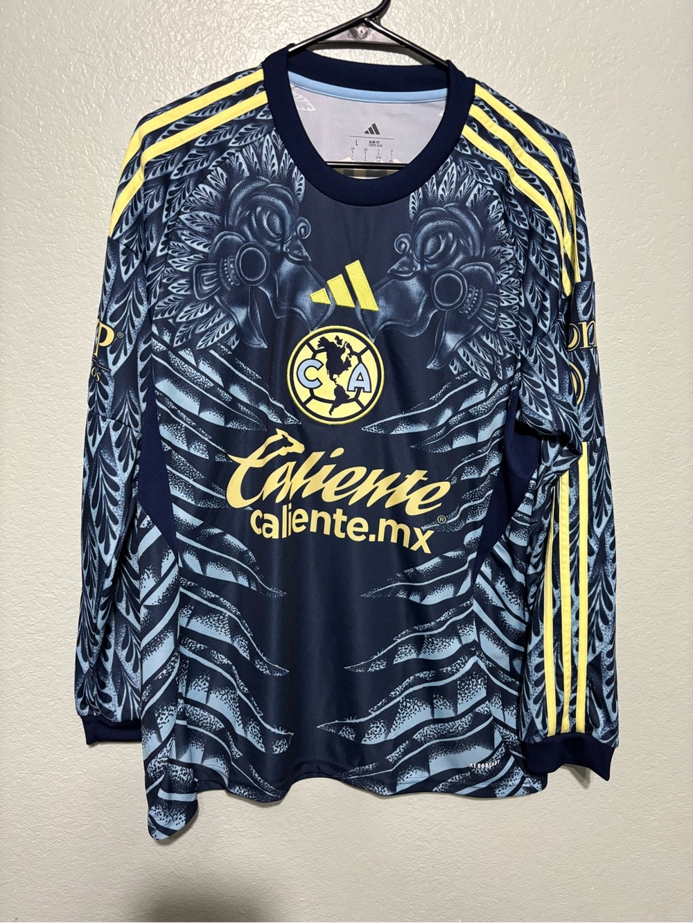 Adidas Club America 2025/2026 Away Long Sleeve Jersey Size Large